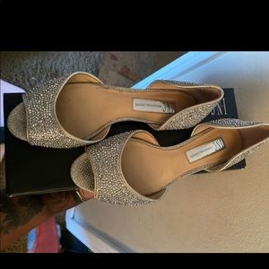 INC Rhinestone flats